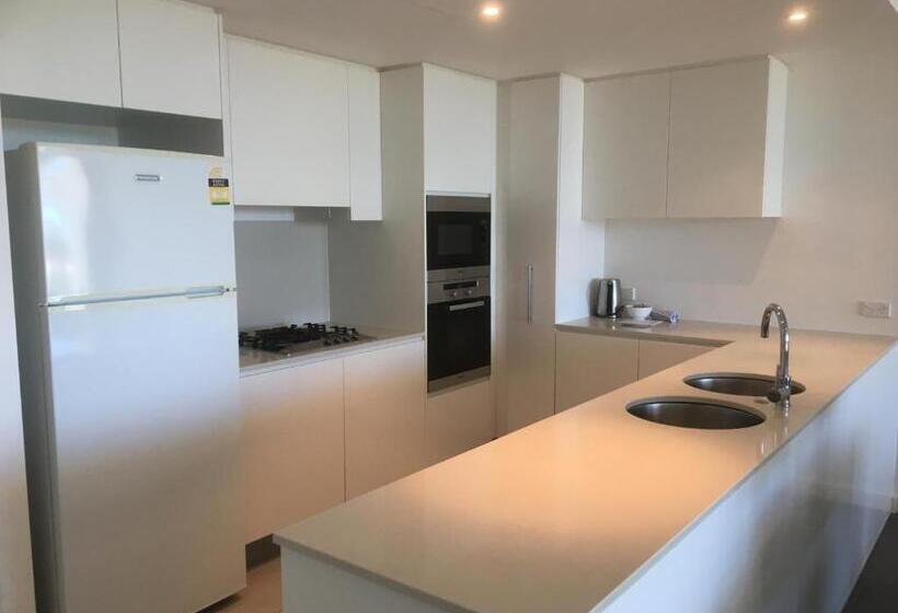 شقة غرفتين مطلة على البحر, Kirra Surf Apartments