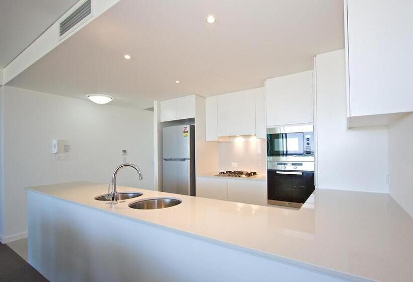 شقة غرفتين مطلة على البحر, Kirra Surf Apartments