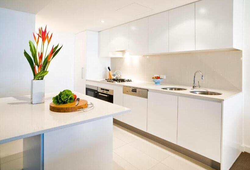 침실 3개 바다 전망 아파트, Kirra Surf Apartments