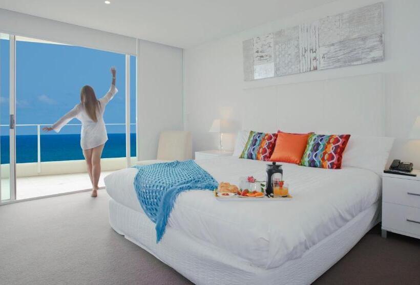 דירת פנטהאוז 1 חדרי שינה, Kirra Surf Apartments