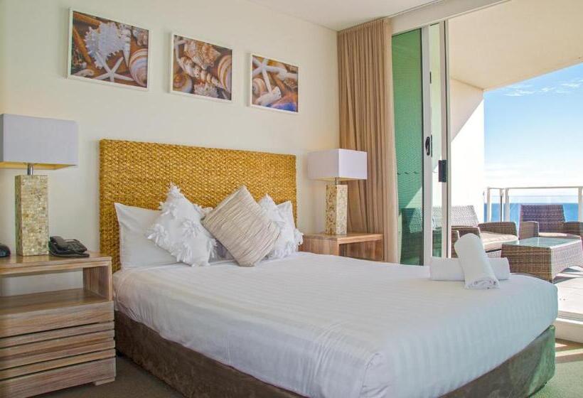 شقة 3 غرف, Kirra Surf Apartments