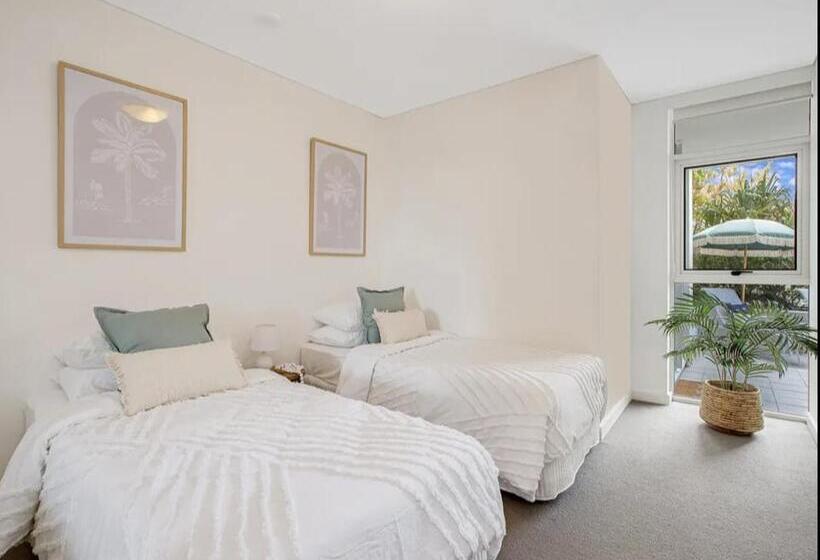 شقة غرفتين, Kirra Surf Apartments