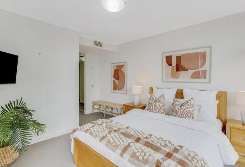 침실 2개 아파트, Kirra Surf Apartments