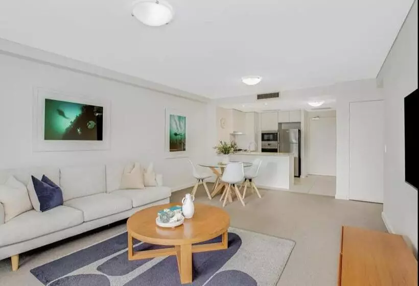 ２ベッドルームアパートメント, Kirra Surf Apartments