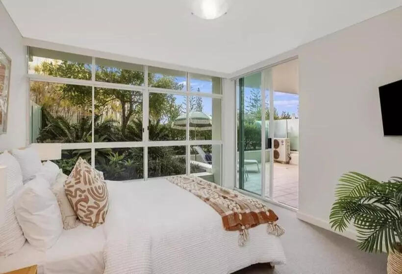 ２ベッドルームアパートメント, Kirra Surf Apartments
