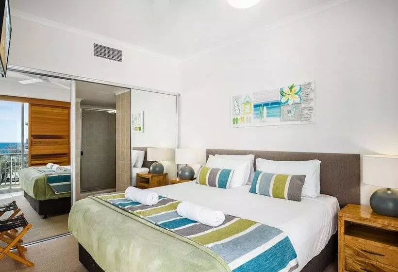 バルコニー付き１ベッドルームアパートメント, Rolling Surf Resort