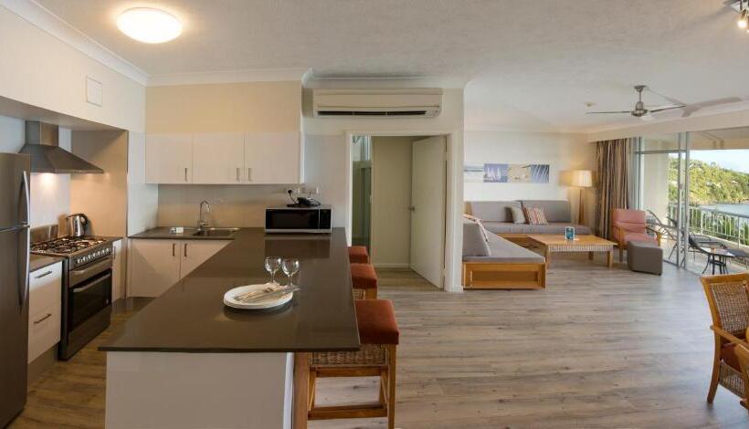 带1个卧室的带海景的公寓, Whitsunday Apartments