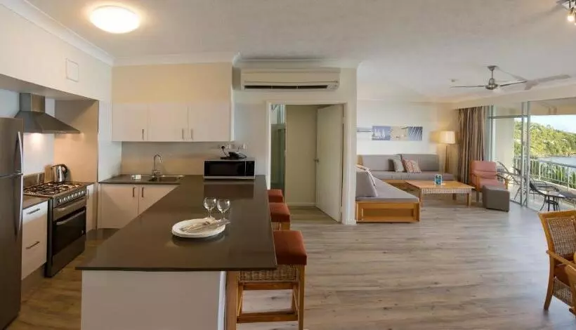 آپارتمان 1 خوابه با چشمانداز دریا, Whitsunday Apartments