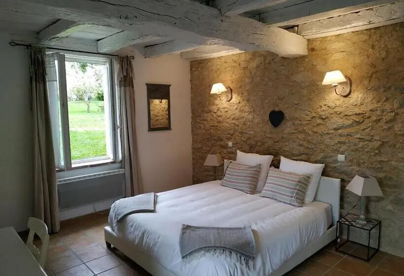 Standard Værelse King Size Seng, Bastide De Luzert