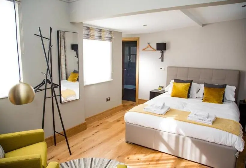 キングサイズベッドのデラックスルーム, The Hugo   Hotel Concept Canterbury