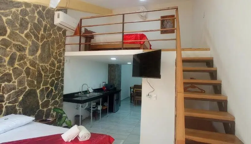 バルコニー付き１ベッドルームアパートメント, Palmas De Chahue