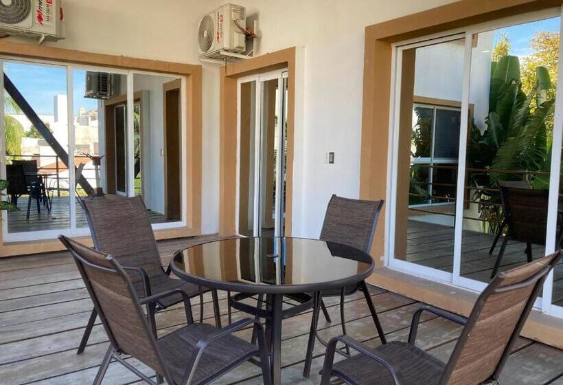 침실 1개 테라스 아파트, Palmas De Chahue