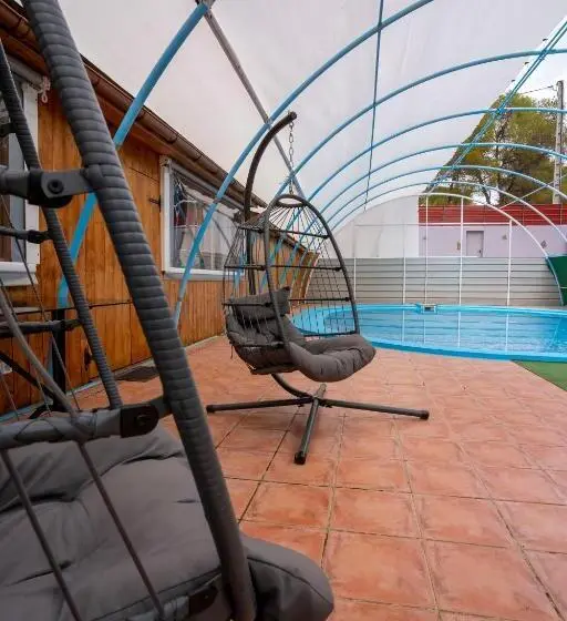 バス共有のスタンダードルーム, Eco Hotel Aire De Monte