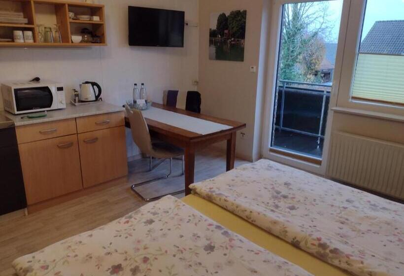 침실 1개 발코니 아파트, Gästehaus Am Hermann