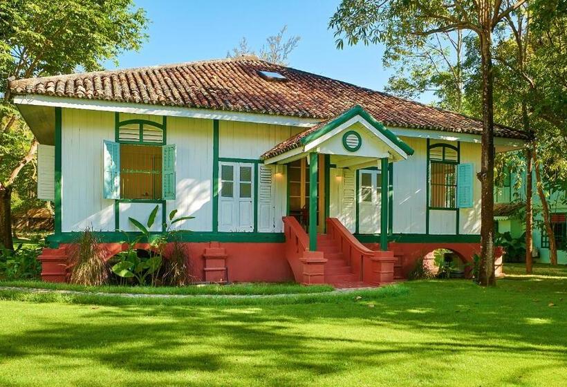 1침실 빌라 정원 전망, Temple Tree Resort