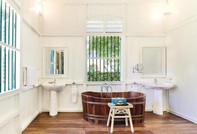 1침실 빌라 정원 전망, Temple Tree Resort