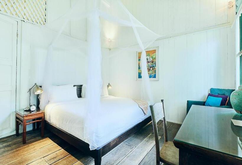 1침실 빌라 정원 전망, Temple Tree Resort