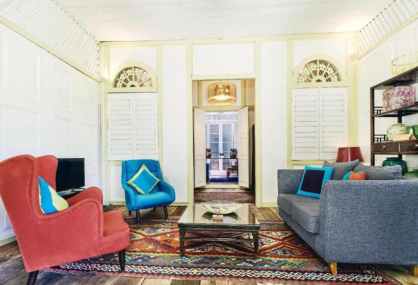 1침실 빌라 정원 전망, Temple Tree Resort