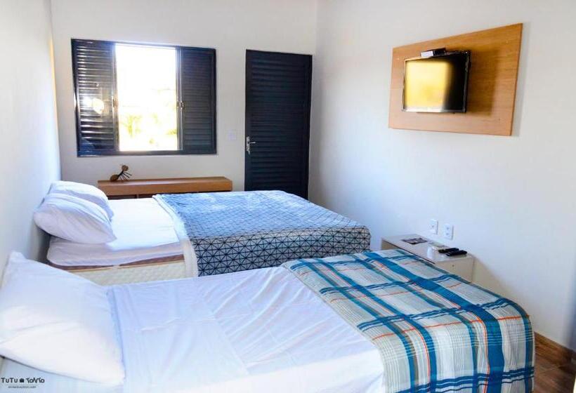 غرفة كومفورت ثلاثية, Tutu Tonto Acomodações E Lazer