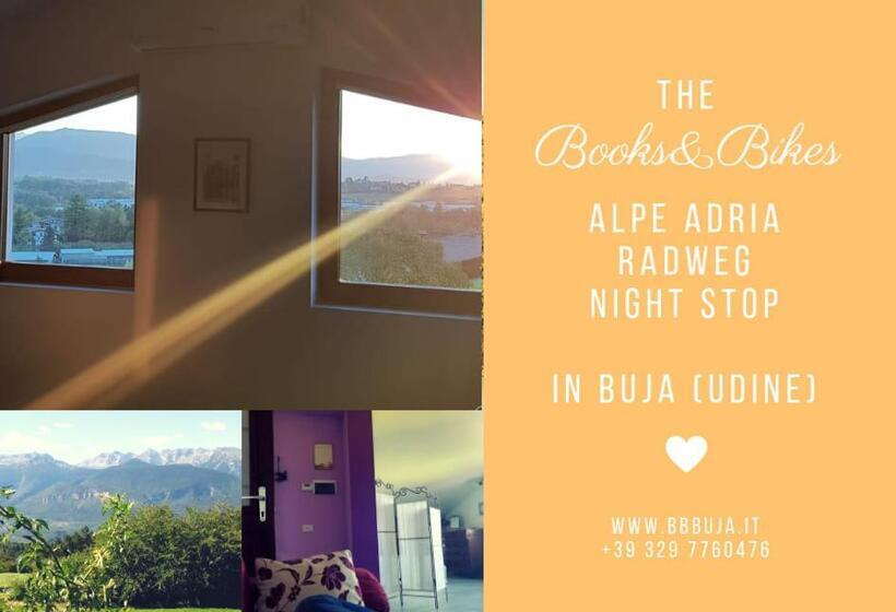 غرفة قياسية رباعية, B&b Books & Bikes