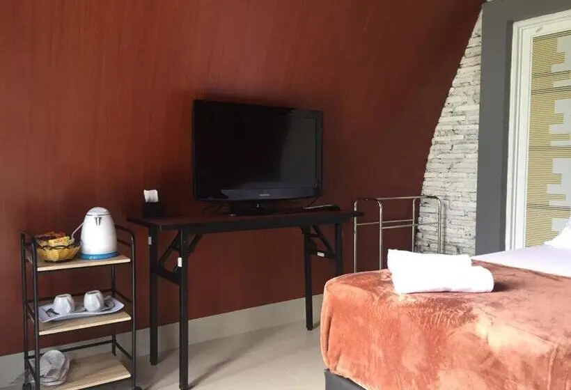 バルコニー付きデラックスルーム, Bromo Camp House