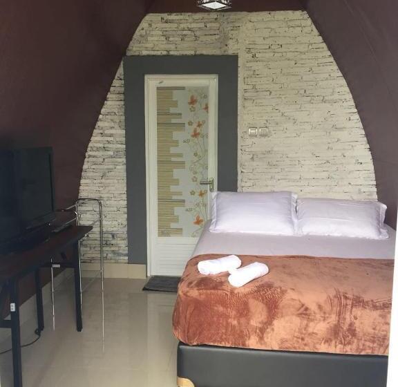 חדר דלוקס עם מרפסת, Bromo Camp House