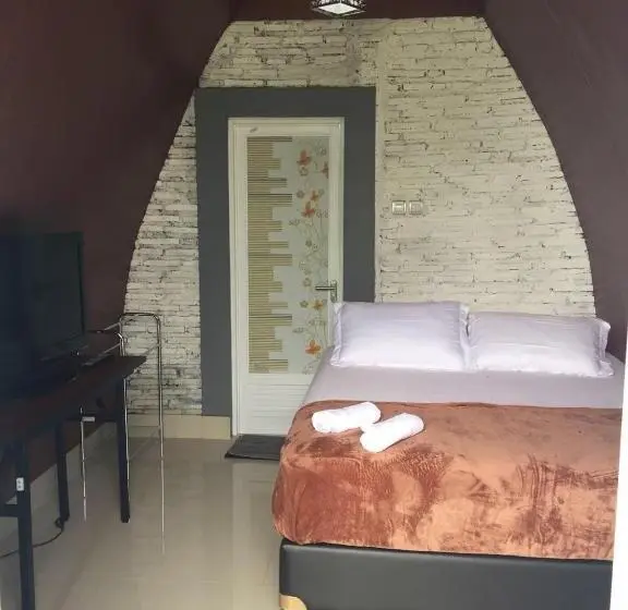 バルコニー付きデラックスルーム, Bromo Camp House