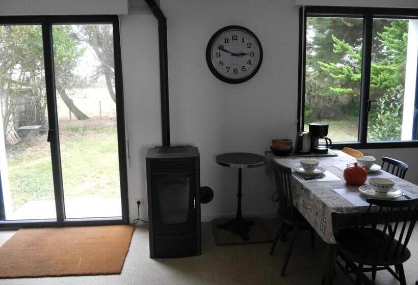 شقة غرفة واحدة مطلة على البحر, Appartement Roc H Avel   Front De Mer, Vue Sur Mer Et Jardin Ensoleillé Sans Vis à Vis