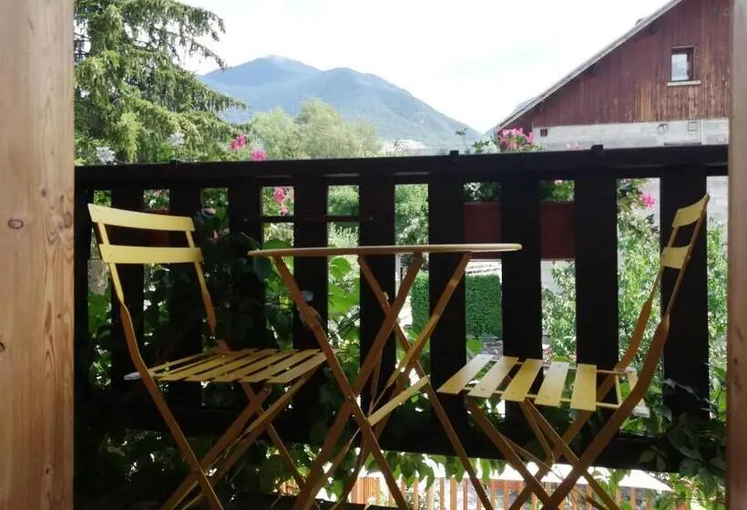 バルコニー付き１ベッドルームアパートメント, B&b Et Apartments Moulin Du Martinet