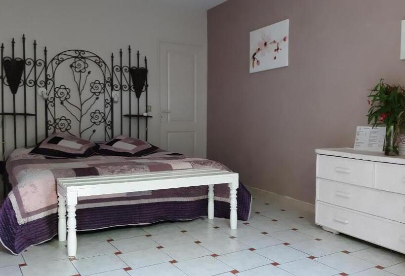 חדר סטנדרט נוף לבריכה, Mas Des Cigognes