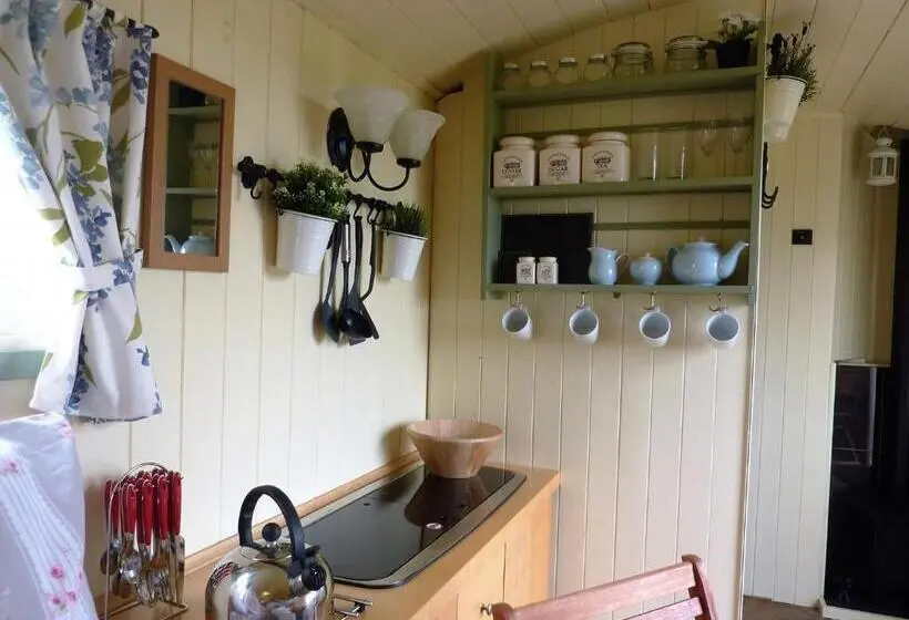 １ベッドルームハウス, The Buteland Stop Rosie Off Grid Shepherds Hut