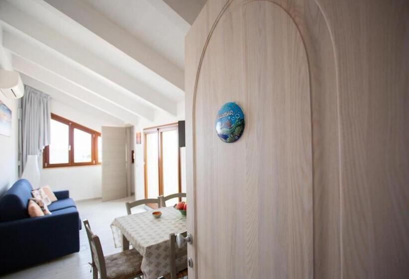 شقة غرفة واحدة مطلة على البحر, Odissea Residence E Rooms