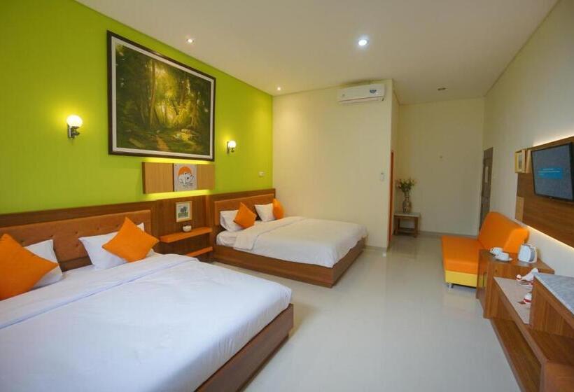 디럭스 패밀리 룸, The Cabin Tanjung Hotel Wonosobo