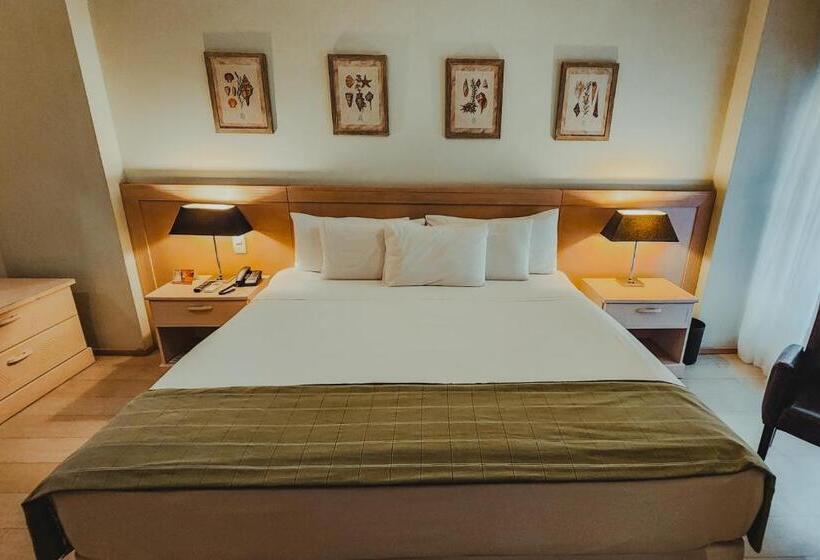 Номер Deluxe, Ferraretto Guarujá Hotel & Spa