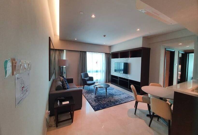 ２ベッドルームデラックスアパートメント, Somerset Bencoolen Singapore