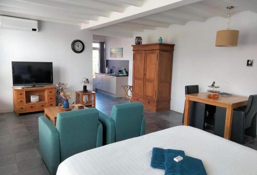غرفة قياسية مطلّة علي الحديقة, B&b Veers Buuten