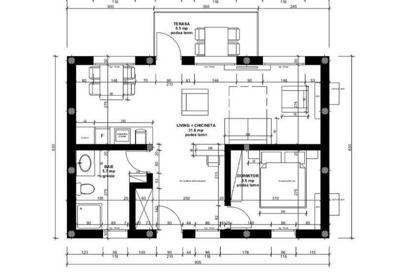 家庭洋房, Hanu Lu Mos Opinca