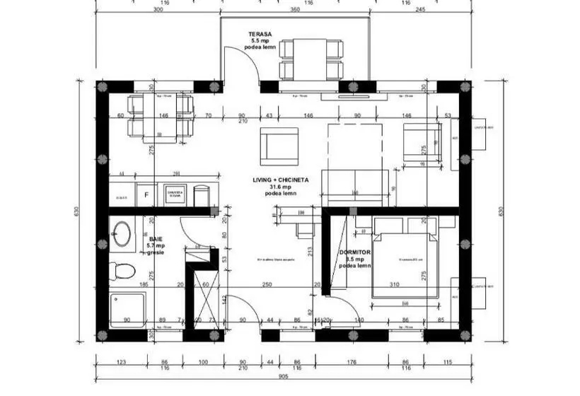 Bungalow Familiar, Hanu Lu Mos Opinca