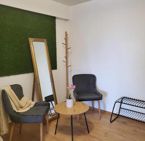 带花园景观的标准工作室, Hanu Lu Mos Opinca