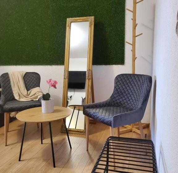 带花园景观的标准工作室, Hanu Lu Mos Opinca