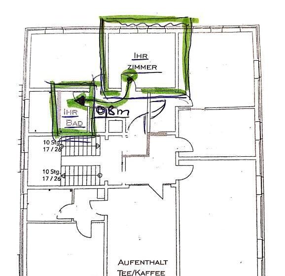 Standard room with outdoor bath, Altes Pastorat