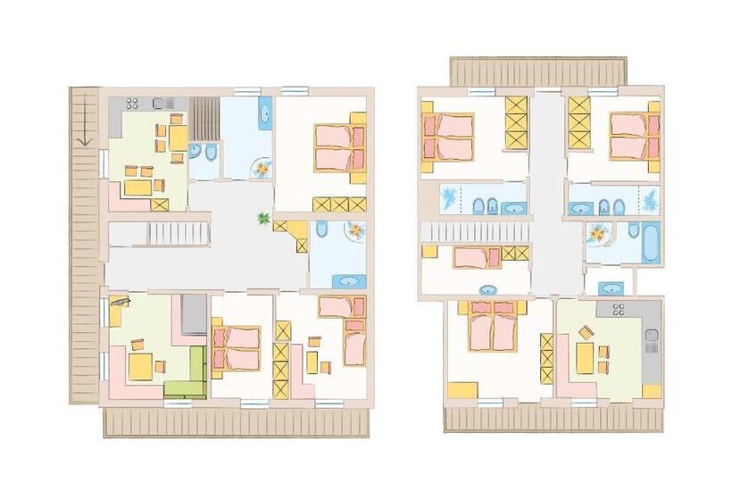 带1个卧室的高级公寓, Xl Appartements Steinhaus