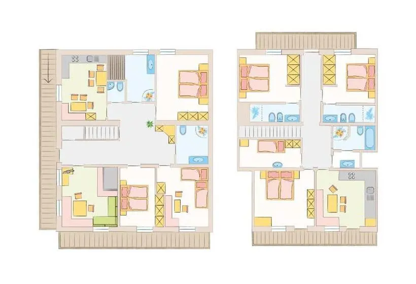 1ベッドルームのスーペリアアパートメント, Xl Appartements Steinhaus