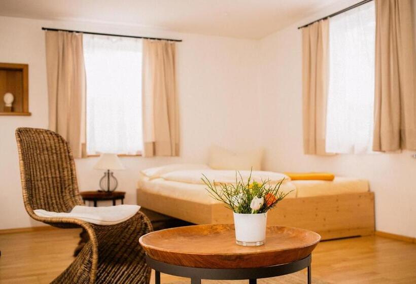 Апартаменты 1 Спальня с Террасой, Landhaus Alger
