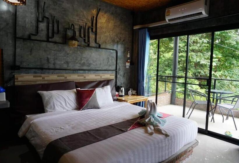 발코니 디럭스 룸, Keeree Loft Resort คีรีลอฟท์รีสอร์ท