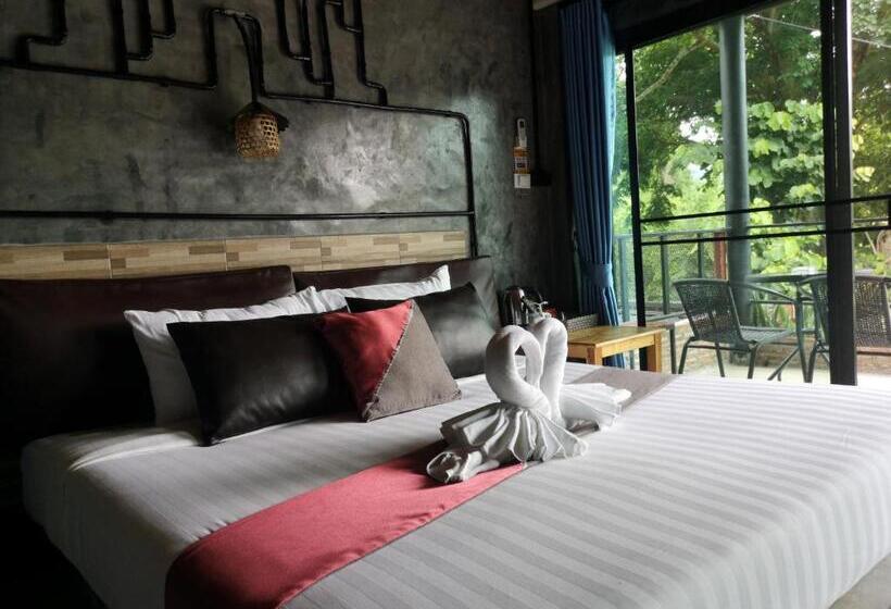 발코니 디럭스 룸, Keeree Loft Resort คีรีลอฟท์รีสอร์ท