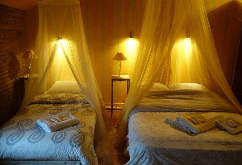 غرفة عائلية مطلّة علي الحديقة, Villa Toulousaine