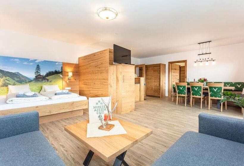 Апартаменты 3 Спальни, Landhotel Hinteraigengut
