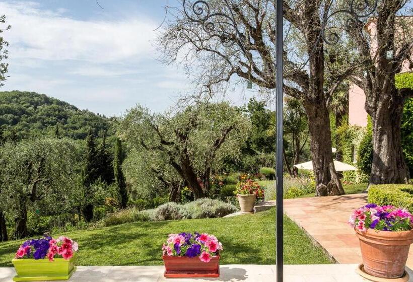 اتاق استاندارد با چشمانداز استخر, Mas Du Roc Bed & Breakfast