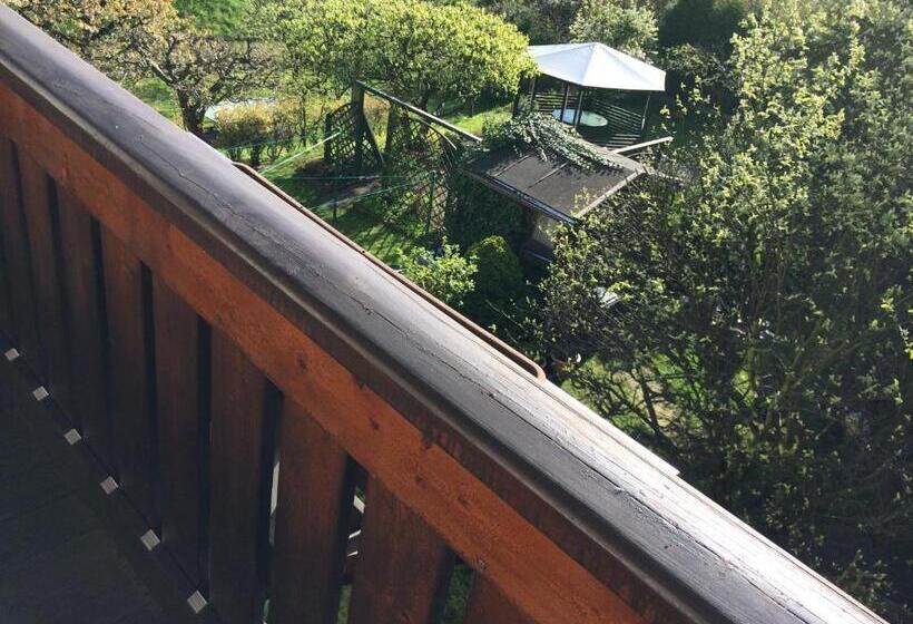 דירה בת חדר שינה 1 עם מרפסת, Pension Hönel Hof Bad Schandau